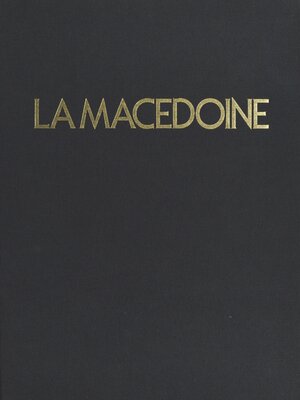 cover image of La Macédoine